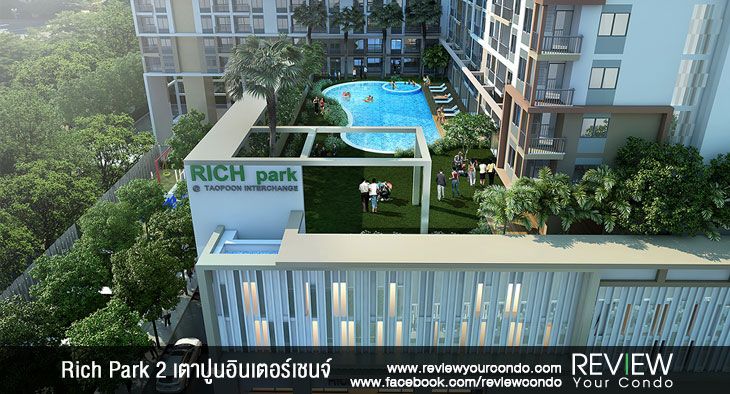 Afbeeldingsresultaat voor rich park condo bangkok