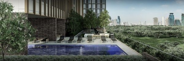 Noble BE19 Garden+swimming-pool+BBQ