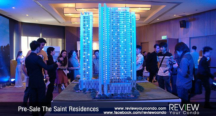 บรรยากาศงาน Pre-sale “The Saint Residences” คอนโดหรูบนทำเลห้าแยกลาดพร้าว