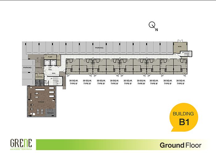 Grene Condo ดอนเมือง-สรงประภา