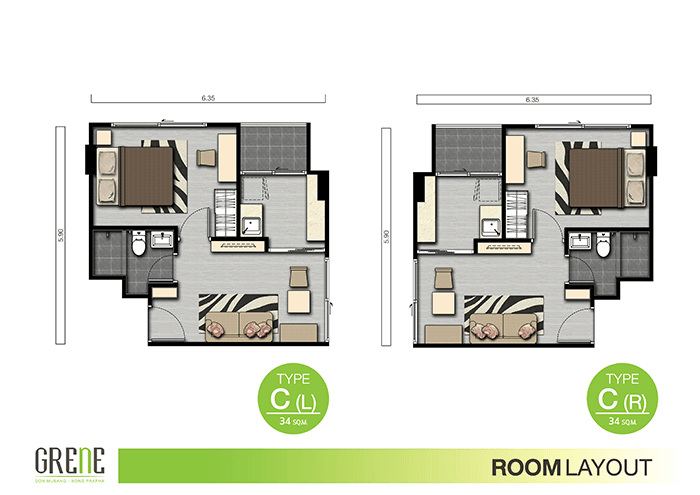 Grene Condo ดอนเมือง-สรงประภา