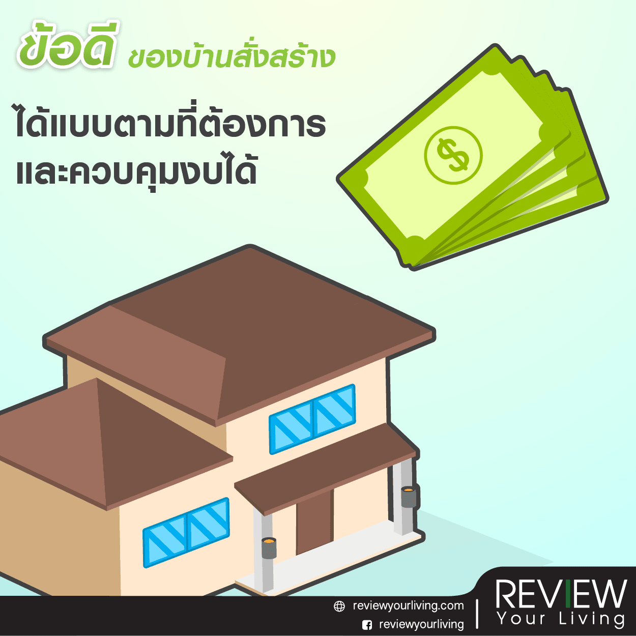 บ้านสั่งสร้าง VS บ้านโครงการ อันไหนดีกว่ากัน? - Reviewyourliving.com : รีวิวที่อยู่อาศัย บ้านสั่งสร้าง Vs บ้านโครงการ อันไหนดีกว่ากัน? - Reviewyourliving.Com : รีวิวที่อยู่อาศัย