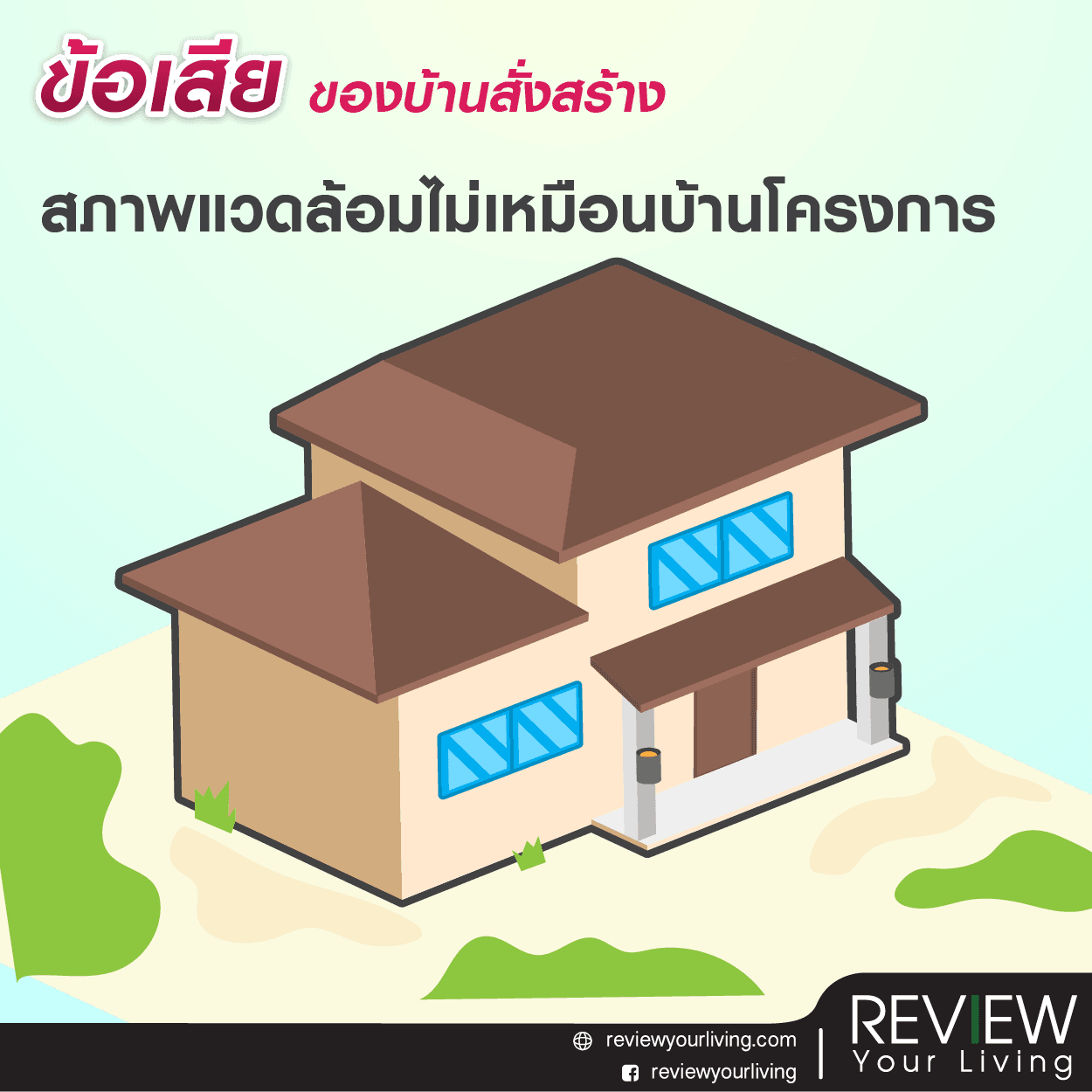 บ้านสั่งสร้าง VS บ้านโครงการ อันไหนดีกว่ากัน? - Reviewyourliving.com : รีวิวที่อยู่อาศัย บ้านสั่งสร้าง Vs บ้านโครงการ อันไหนดีกว่ากัน? - Reviewyourliving.Com : รีวิวที่อยู่อาศัย