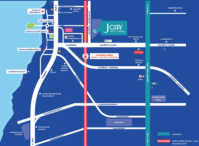 J City Sriracha-Aussumtion (เจ ซิตี้ ศรีราชา-อัสสัมชัญ)