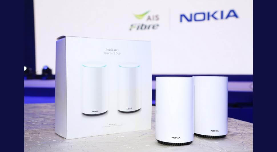 AIS Fibre จับมือโนเกียเปิดตัวบริการ Mesh Wi-Fi