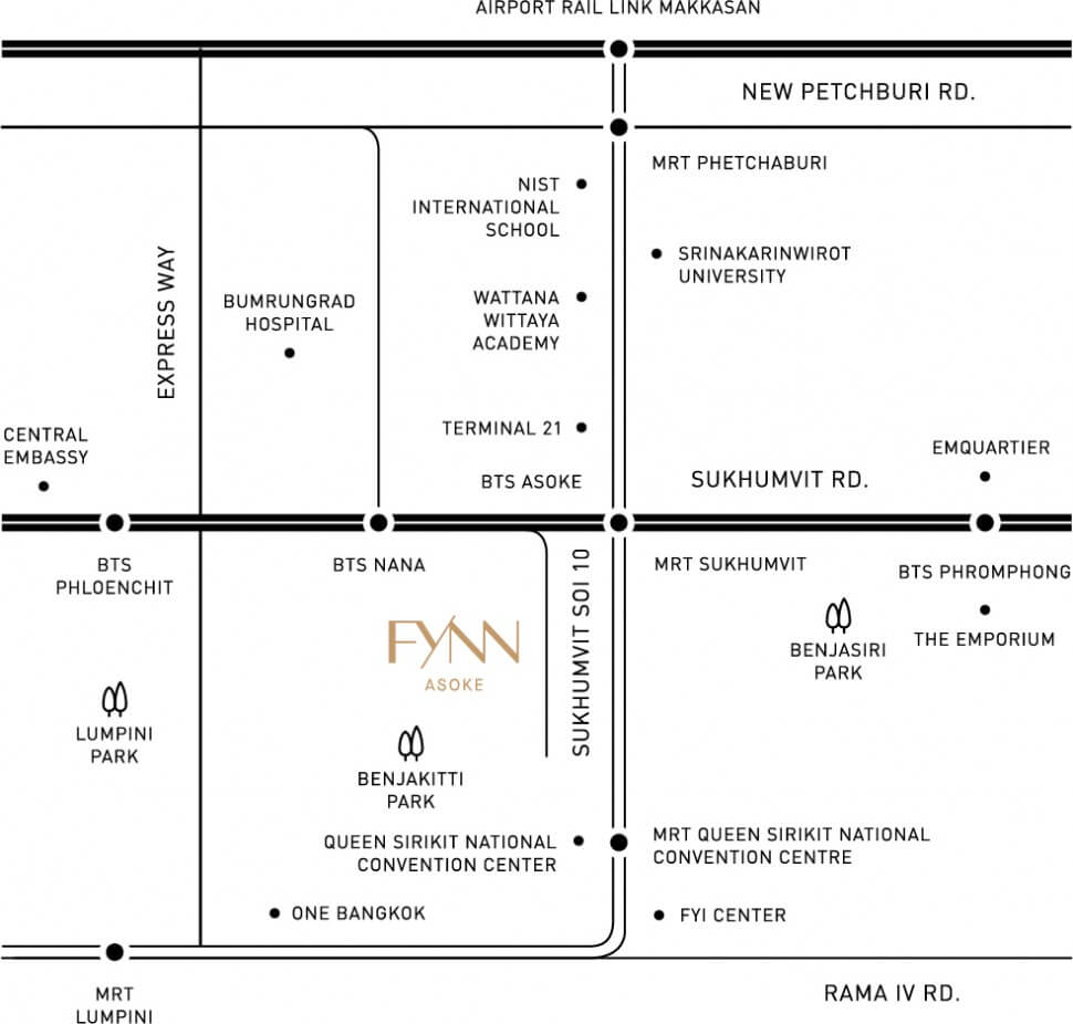 ฟินน์ อโศก (FYNN Asoke) 