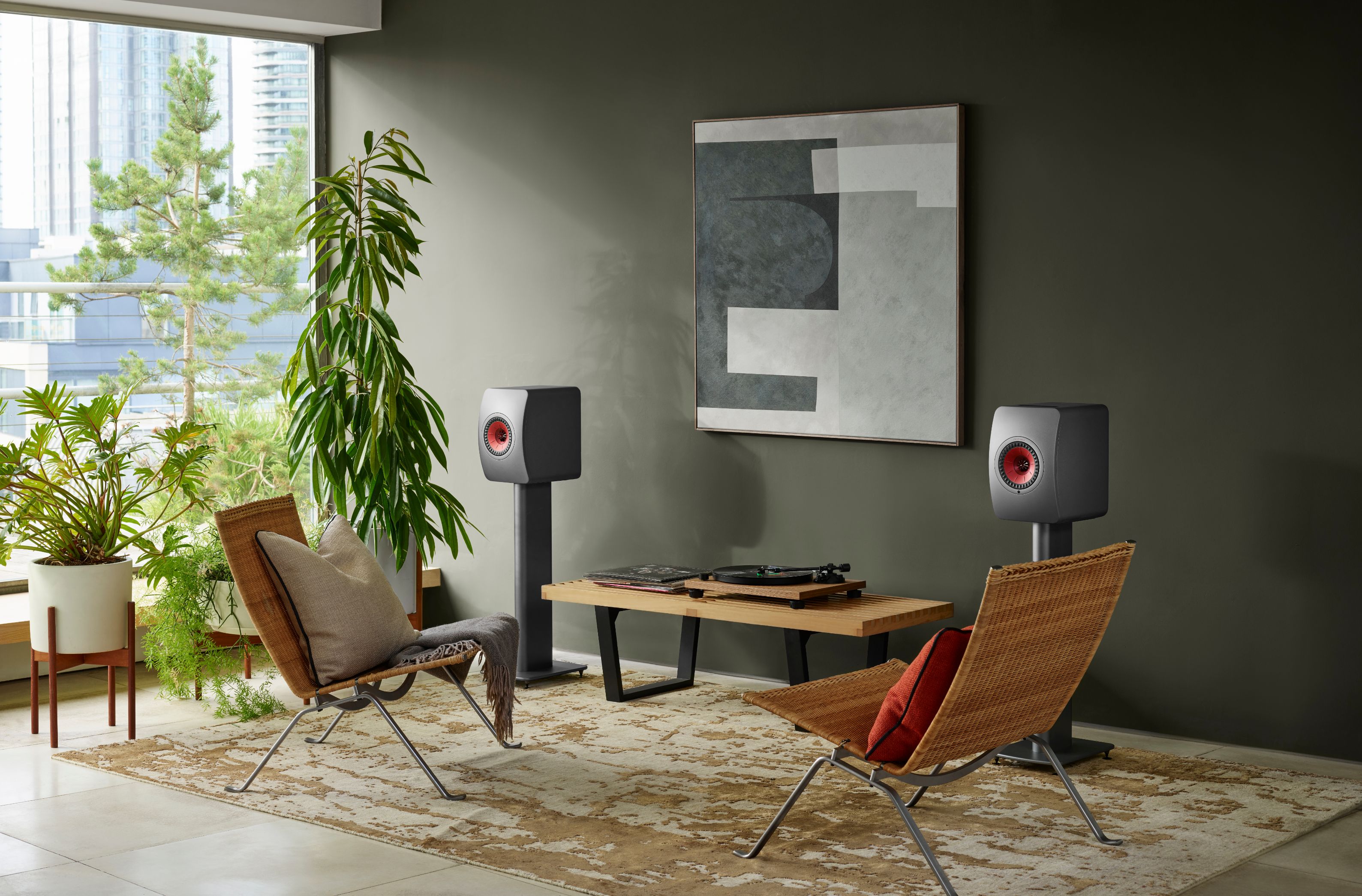 Kef Lifestyle Ls50wirelessii Titaniumgrey Livingroom Casualseating R1