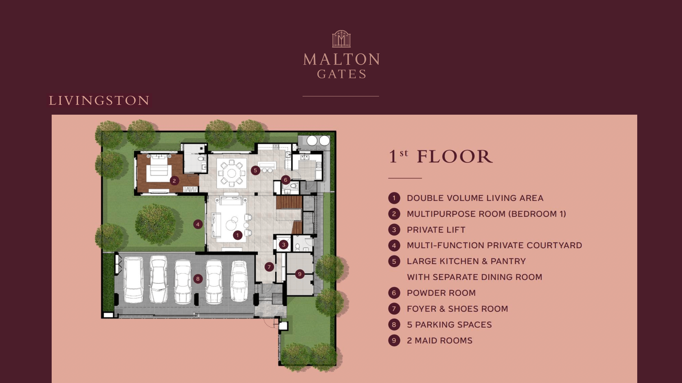 Malton Gates Livington Floor Plan 1