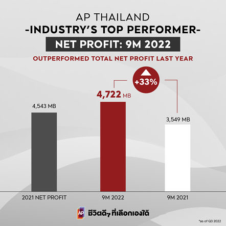 6 Ap 9m 22 Net Profit