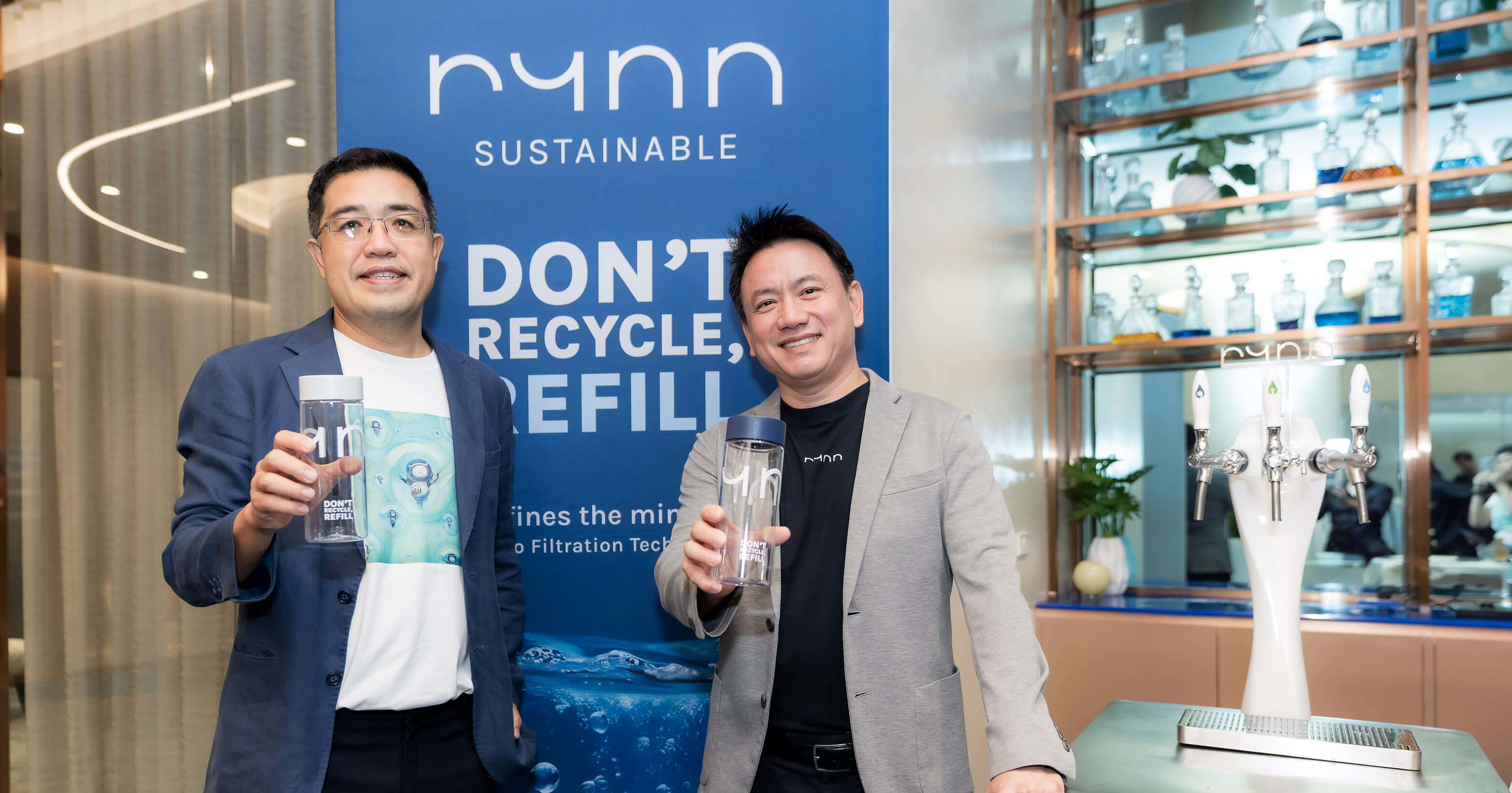 RYNN รุกตลาดบ้านพรีเมียมส่งน้ำดื่ม Still & Sparkling Water เจาะกลุ่มรักสุขภาพ